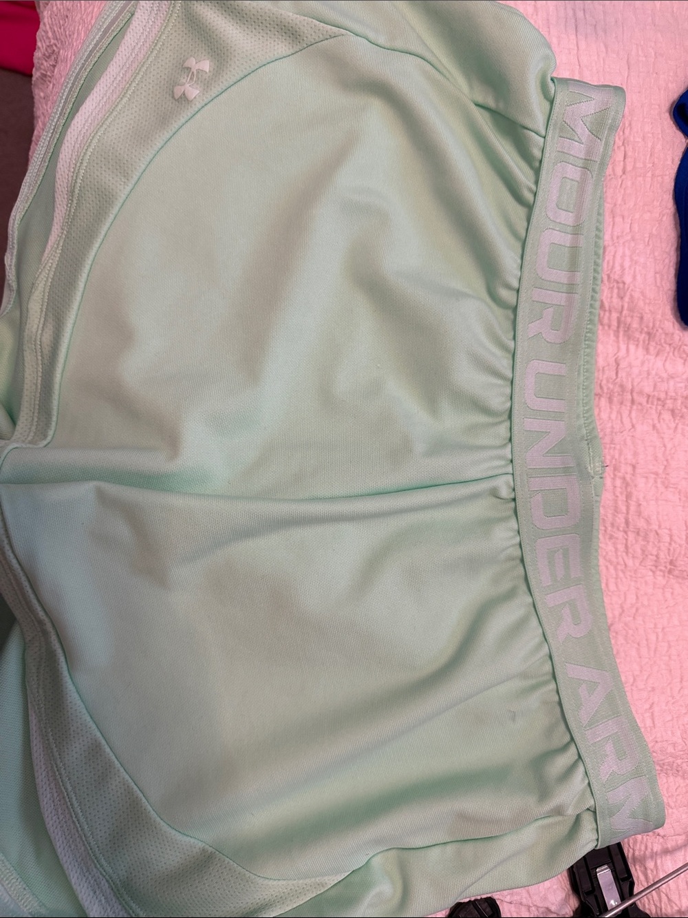 Under Armour Light Mint Performance Shorts